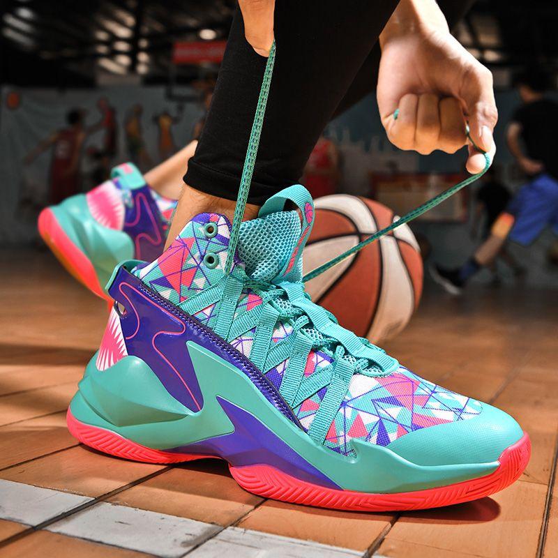Мужская спортивная обувь Кожаные мужские баскетбольные кроссовки на шнуровке Водонепроницаемые спортивные тренировки на открытом воздухе Оригинальные мужские кроссовки Masculinos Zapatillas для соревнований