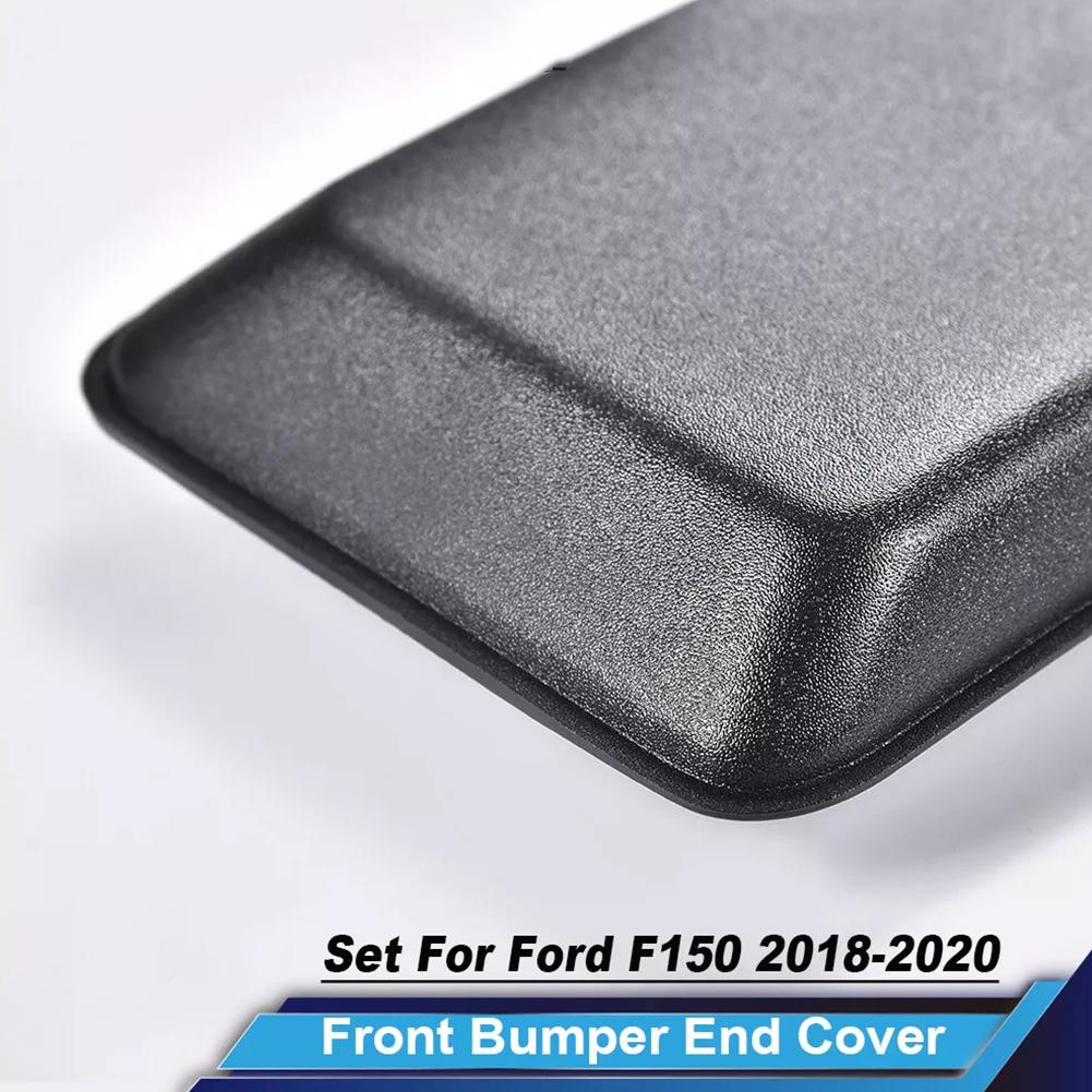 Передний бампер Торцевая крышка Замена JL3Z-17E810-AB JL3Z-17E811-AB Бампер Защитные вставки Накладки Торцевые заглушки Крышка для F150 2018 2019 2020