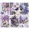 5D DIY Алмазная картина Различные красивые бабочки Алмазная вышивка Набор для вышивки крестом Полный горный хрусталь Мозаика Домашний декор