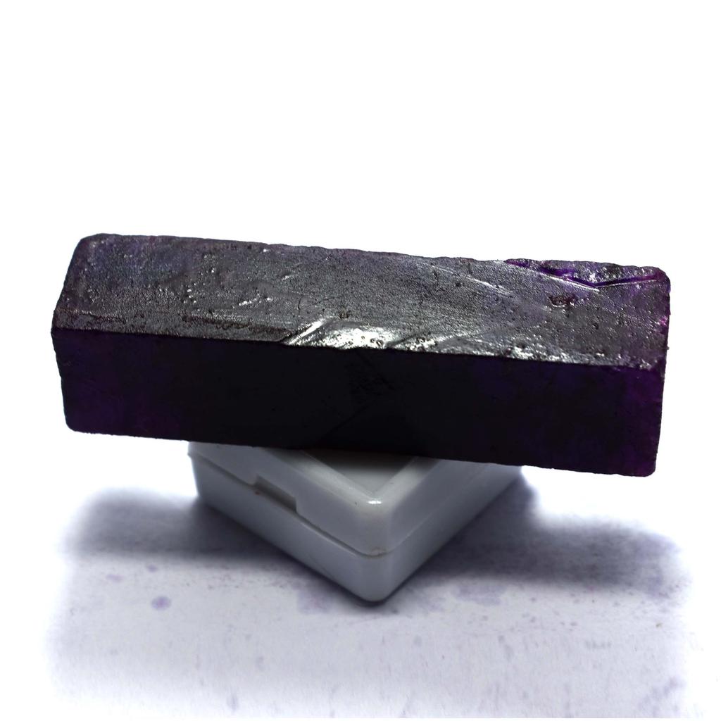238.55 Ct Natural Sapphire PURPLE Huge Size Uncut Rough CERTIFIED Loose Gemstone