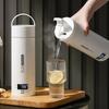 500 мл электрические чайники портативный чайник для чая кофе дорожный чайник для кипячения воды термокружка против ожогов бутылка для воды меню на английском языке