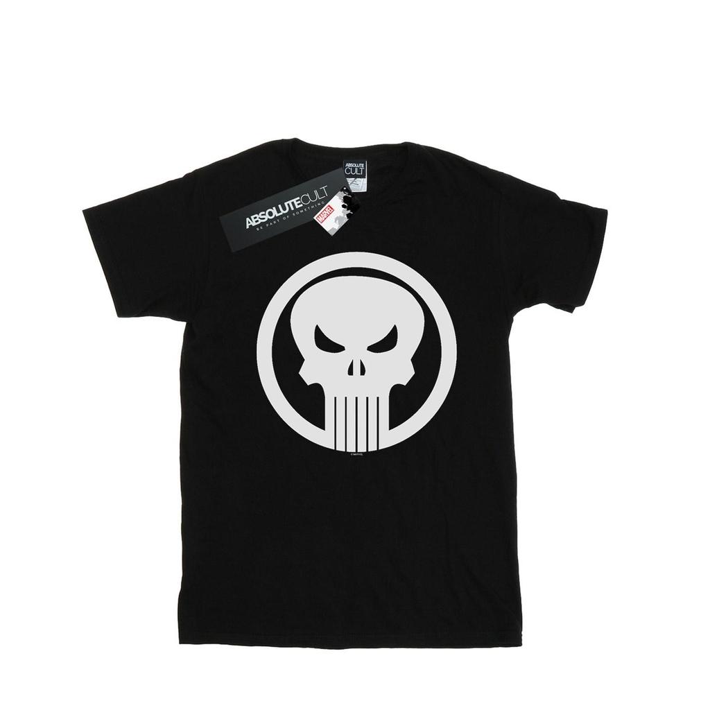 Marvel Мужская футболка Punisher Skull Circle