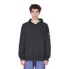STONE ISLAND Толстовка мужская с капюшоном и длинным рукавом Compass Patch черная 771561820-V0065