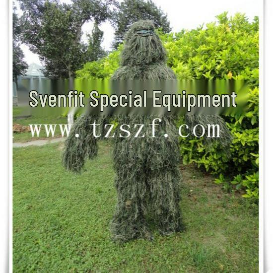 Маскировочный костюм для охоты Jiangsu Ghillie с профессиональной маскировочной сетью