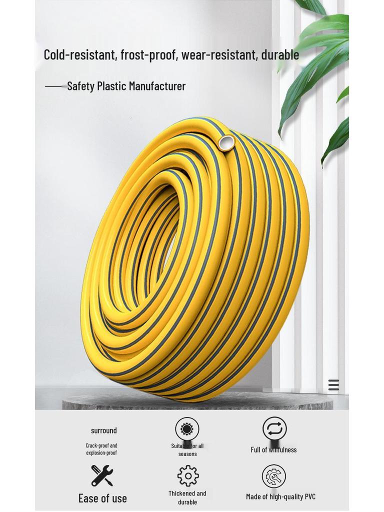 High-Pressure Water Gun with Rubber-Coated Handle for Car Washing & Garden Watering