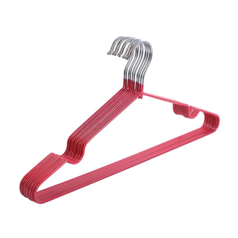 Вешалка для одежды Толстая бытовая бесследная простая вешалка для одежды из металла