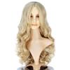 Monoii Cinderella Wig Cosplay Halloween Wig Costume Long Blonde