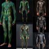 3D цифровая печать сценических костюмов для взрослых Хэллоуин Мероприятие Карнавал Тематическая вечеринка Костюм для косплея Костюм для ролевой игры Комбинезон