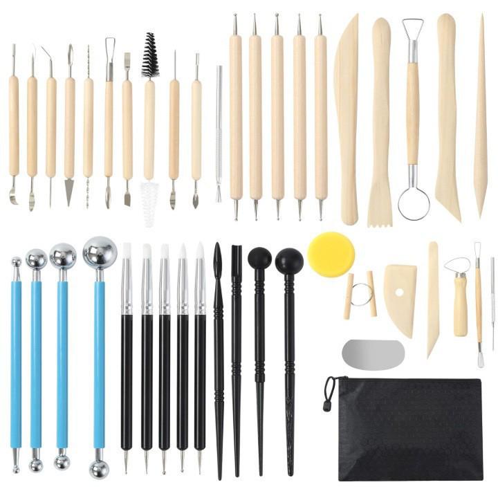 Набор из пяти инструментов для лепки из глины для скульптуры DIY