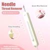 Double Head Threading Needle Threader Needlework Stitch Unpicker  for Elderly