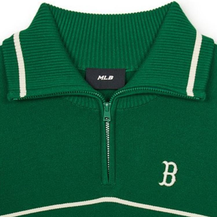 Новый женский трикотаж MLB Boston Red Sox Зеленый 3FKPV0244-43GNS