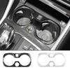 Car Gear Shift Water Cup Holder Panel Cover Auto Carbon Fiber Decoration Sticker For BMW 3 Series G20 G28 325li 2020-2024