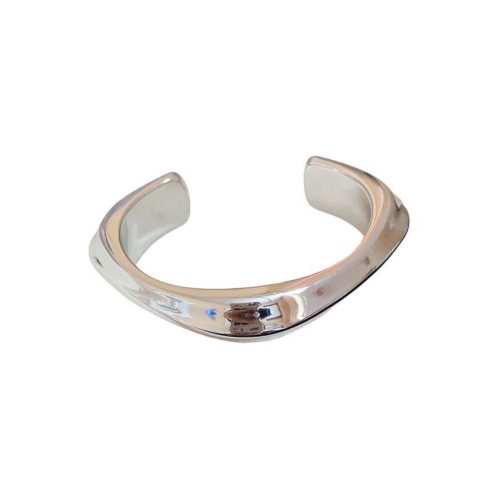 Европейский Американский Стиль Манжеты Браслеты АБС Акрил Преувеличенный Браслет Широкий Открытый Браслет Подарок