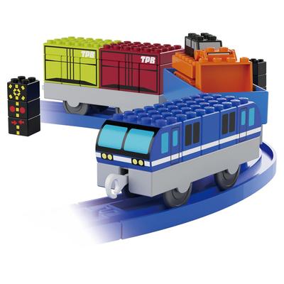 TAKARA TOMY Игровой набор Tomica Plarail Blocks Грузовой поезд для детей от 3 лет