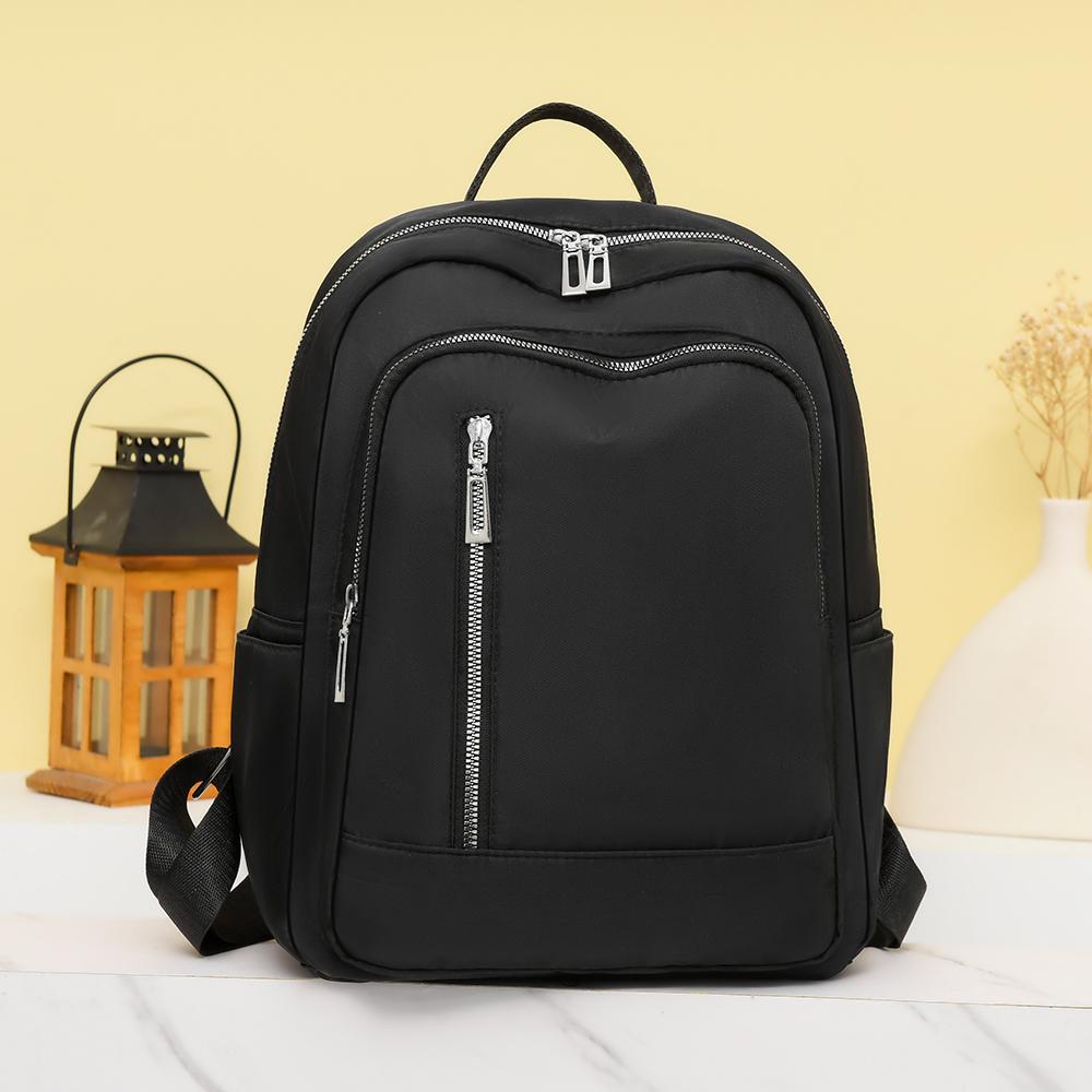 Рюкзак на молнии. Женский легкий рюкзак. Рюкзак для путешествий большой емкости.