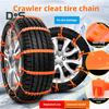 10/20/30/40Pcs Anti Skid Snow Chains Car Tire Snow Chains Car Winter Tire Wheels Chain Reusable Anti-Slip Versatile Snow Chains for Versatile Snow
