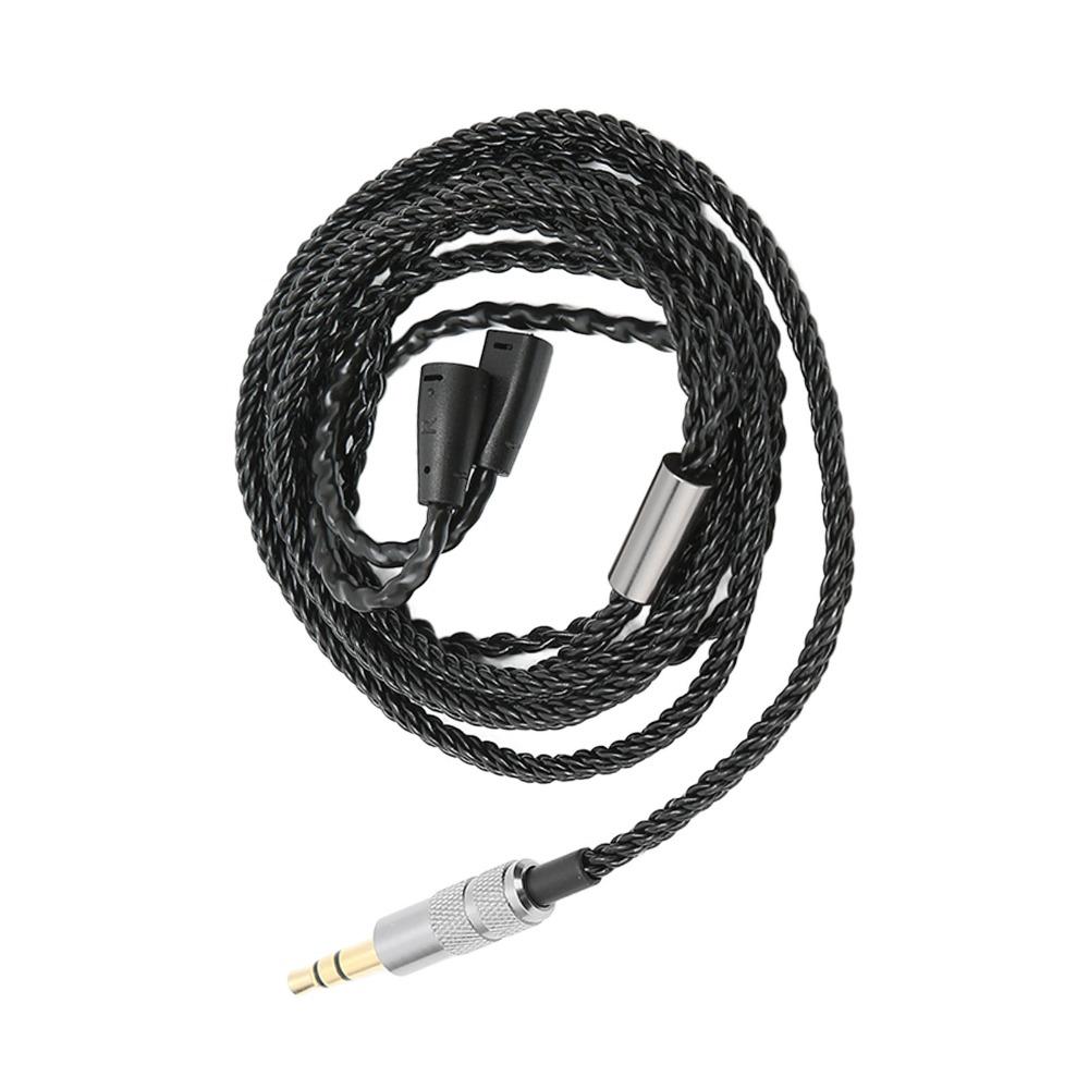 Flexible Earphone Replacement Cable for IE8 IE80 IE8i Earphones Sound Enhancement