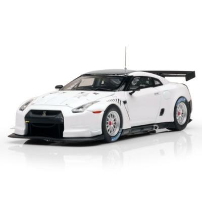 Ebro Nissan GT1 версия 2010 года Fuji Shakedown Белая Готовая модель 1/43 GT-R #1