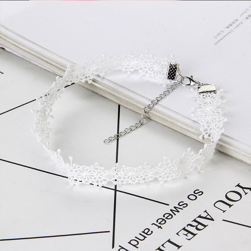 Модное европейское и американское кружевное колье-чокер для женщин