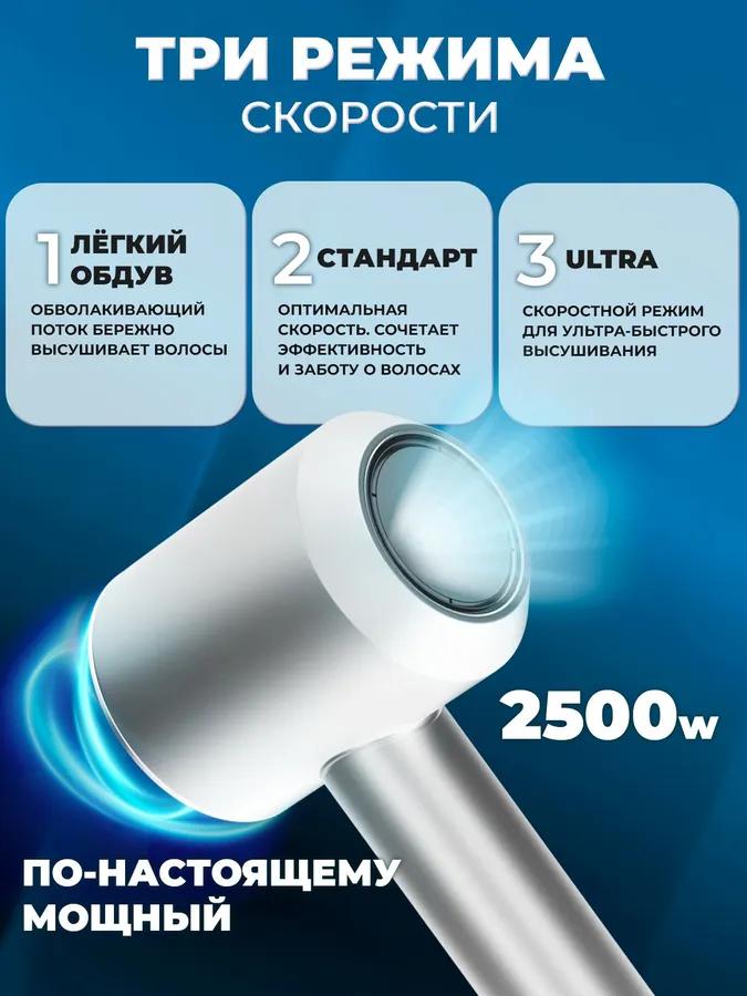 Фен для волос Feng Professional 5B1 с ионизацией и насадками