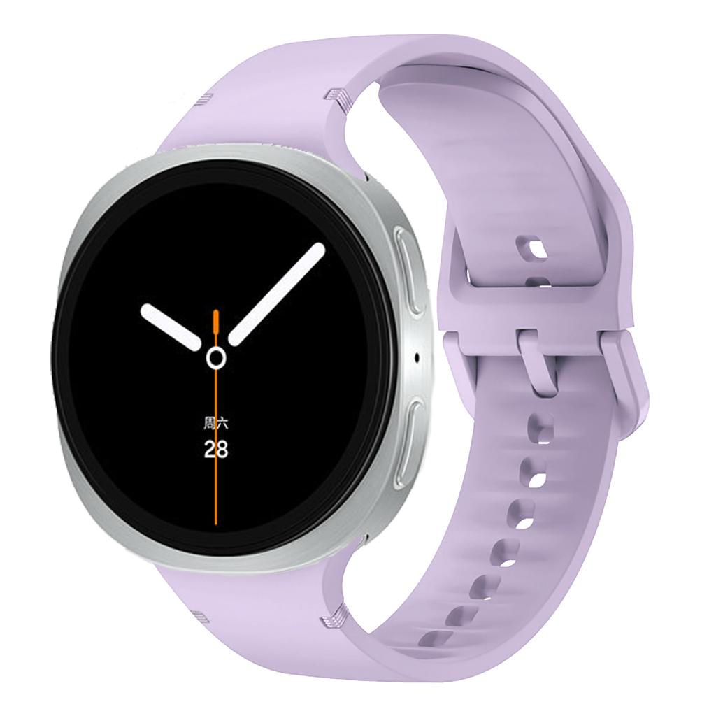 Спортивный силиконовый ремешок для Samsung Galaxy Watch 8 Ремешок 44 мм 40 мм Аксессуары correa pulseira Браслет Galaxy Watch 8 classic 46 мм