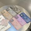 Suitable for Apple 16 Matte Skin-friendly Phone Case, IPhone15Promax Anti-drop Jelly C-shaped Magnetic Case