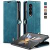 Кожаный чехол-бумажник для мобильного телефона Samsung Z Fold4, чехол-кошелек для Samsung Galaxy Z Fold4 Fold 4, 5 г, Zfold4, чехол для всего тела, слот для карт