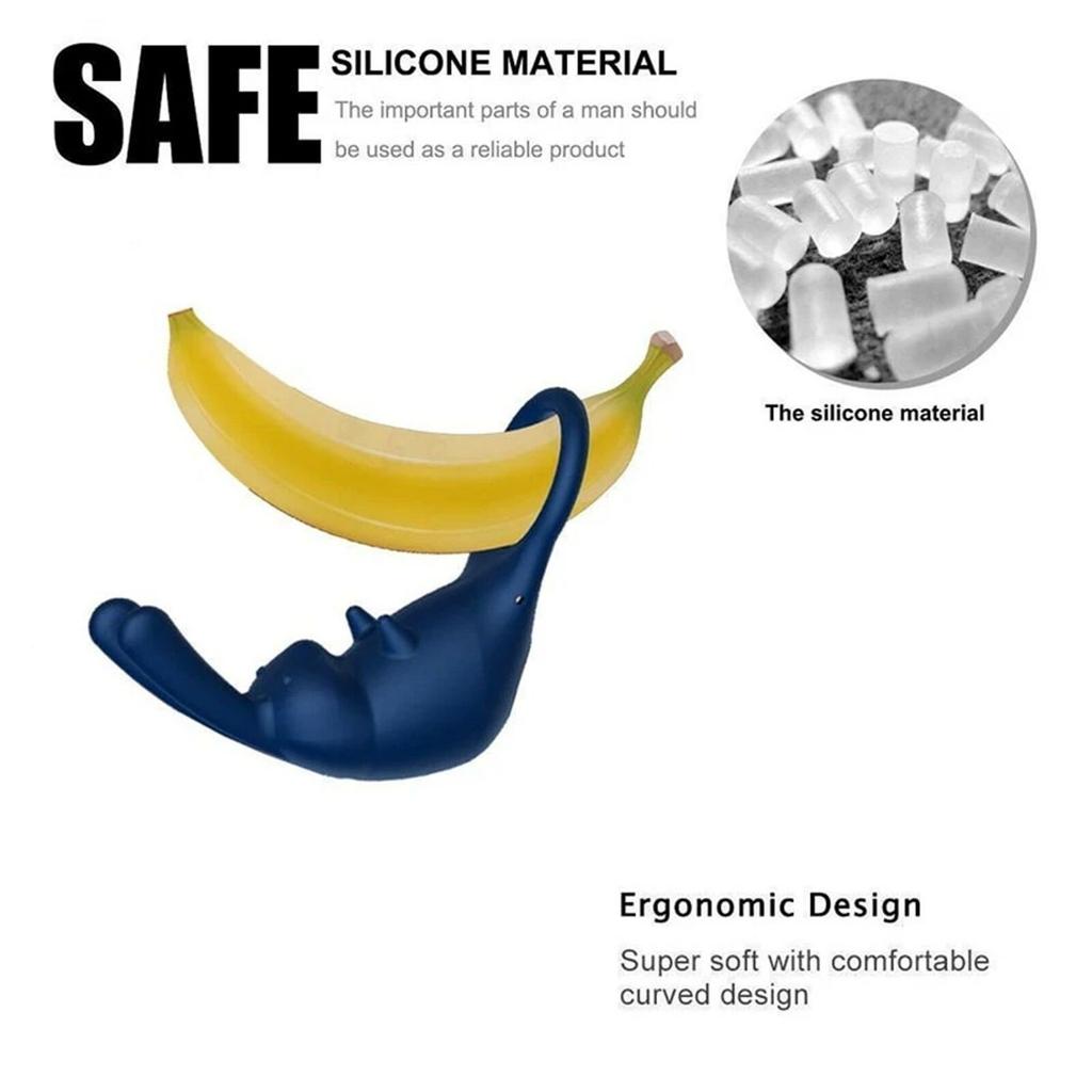 Кролик Кольцо Вибрации Клиторальная Яички Стимуляция Кольца