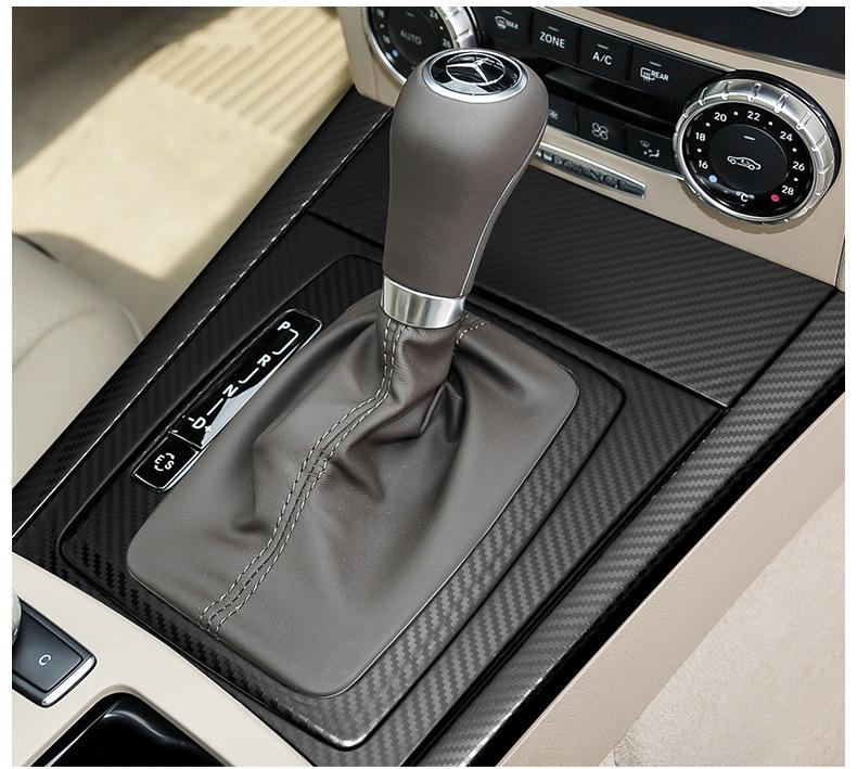 08-13 C-Class W204 C180/C200/C260/C300 Декоративная наклейка на панель переключения передач