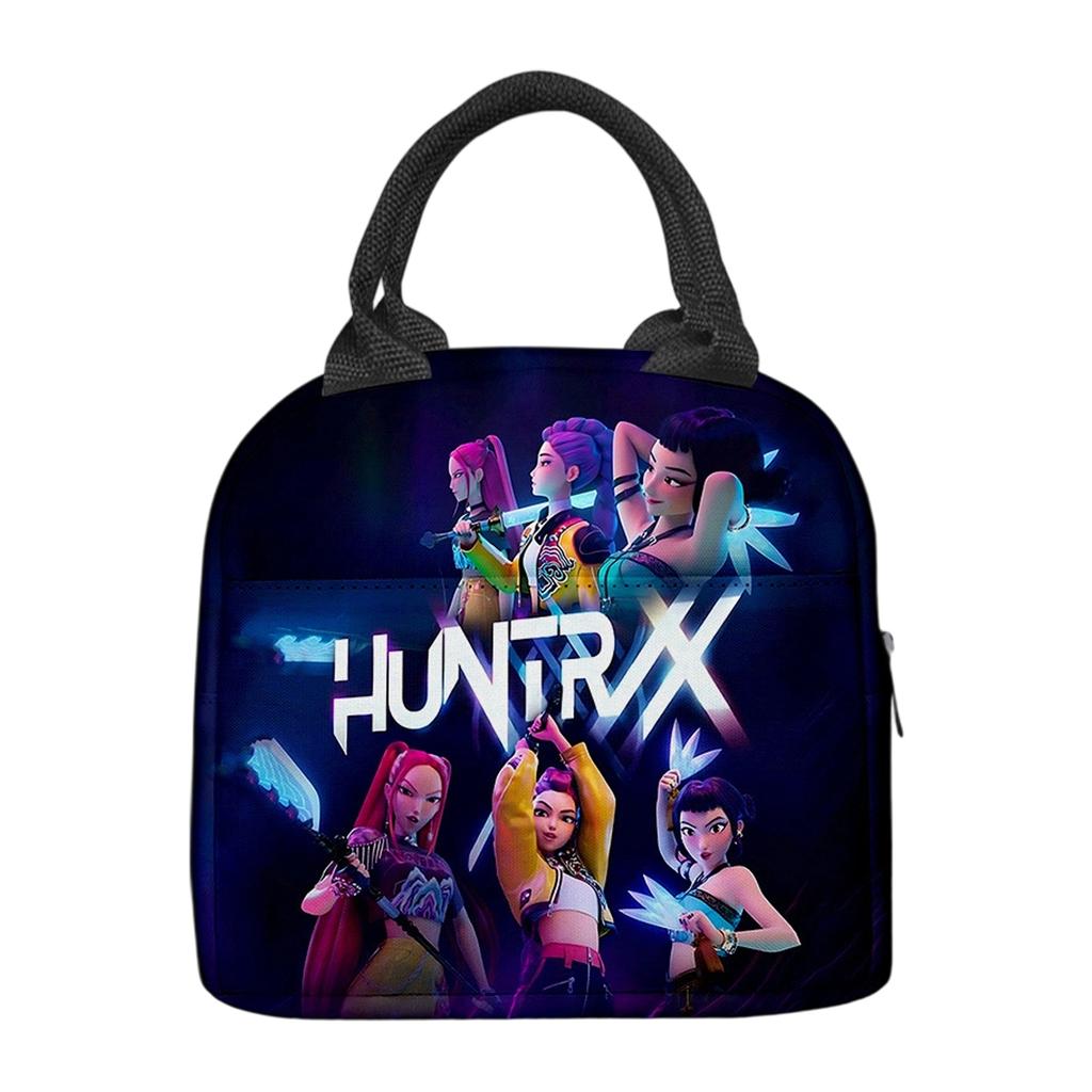 Персонализированная печатная сумка для ланча, модная сумка