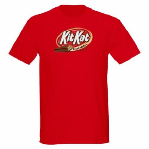Футболка с изображением батончика KIT KAT Унисекс