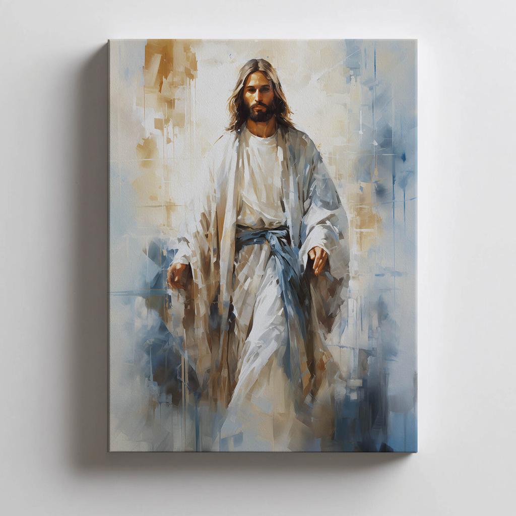 The Way of Jesus The Way of Jesus, 70X100 Cm, Unframed, Premium Canvas On Stretcher