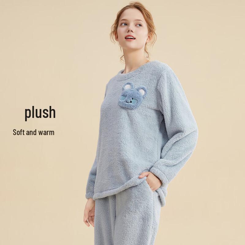 Женский теплый пижамный комплект из кораллового флиса Urban Beauty