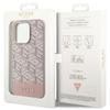 Etui do iPhone 14 Pro Guess Stripes MagSafe Różowe