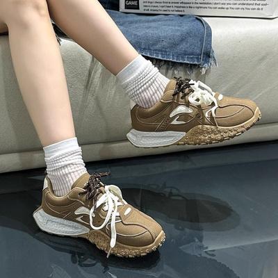 Женские летние туфли на платформе, повседневные кроссовки в стиле «папа», универсальная спортивная обувь