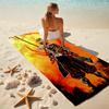 Japanese artist Koyoharu Gotouge's Demon Slayer beach towel, outdoor camping vacation swimming beach towel, outdoor absorbent bath towel blanket K11