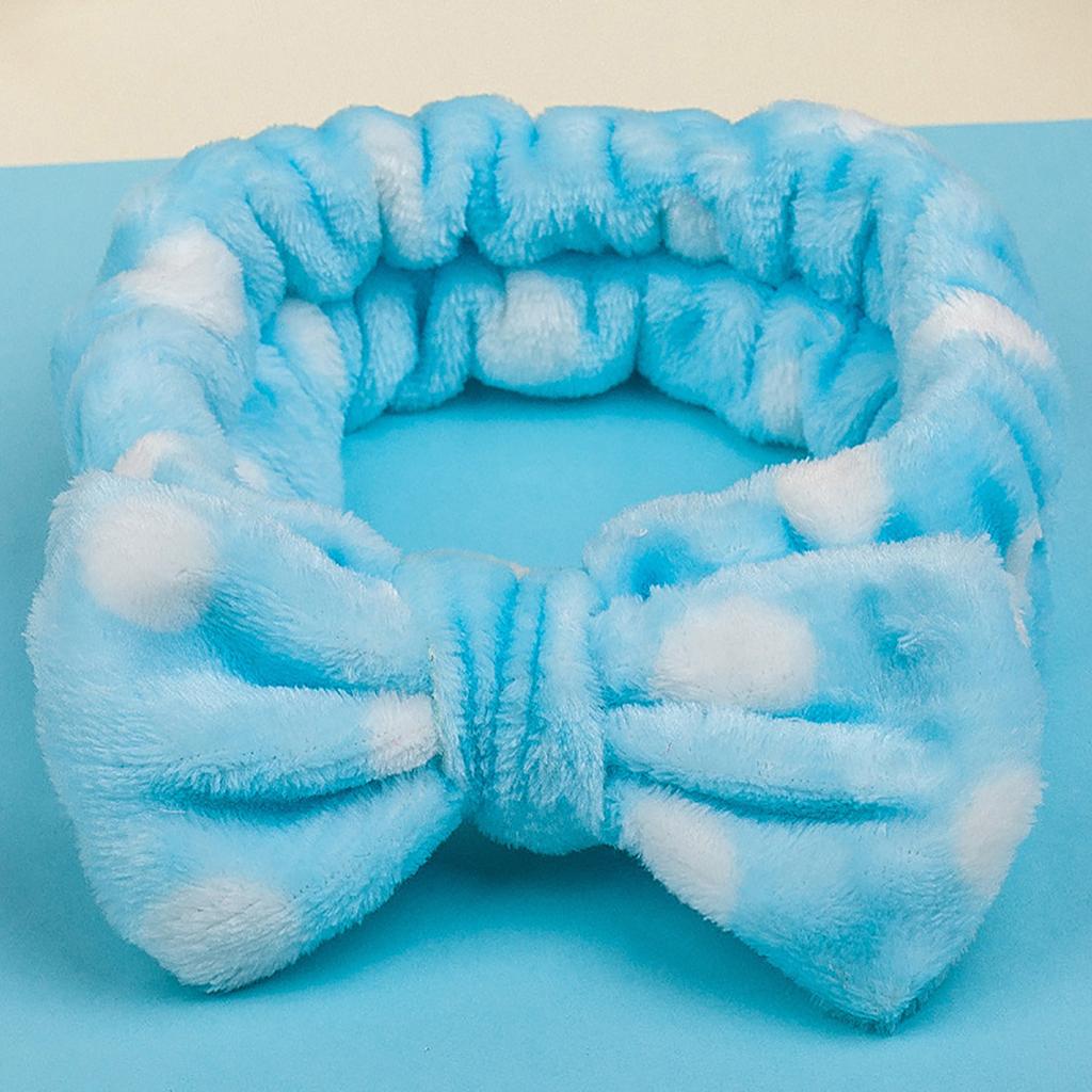 Спа-ванна Душ Макияж Мытье лица Косметическая повязка на голову Повязка для волос Бархатная повязка на голову