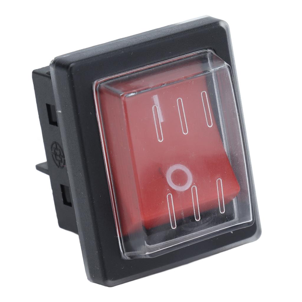 Переключатель рокер 4Pin ABS с водонепроницаемым чехлом аксессуар 125250VAC для оборудования