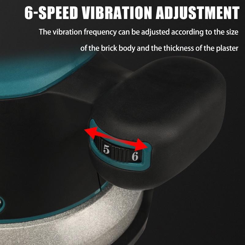 Машина для укладки плитки, плитка, вибратор на присоске, 1800 Вт, регулируемый автоматический вибратор для пола, инструмент для выравнивания пола, аккумулятор 18 В