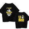 American Wrestler John Cena Has The Same Never Give Up Sports T-shirt Short-sleeved Men's Women's Pure Cotton Short-sleeved Top
