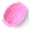 Silicone Brain Shape Mold Food Grade BPA Free Heat-Resistant Reusable 3D DIY Brain Cake Candy Dessert Mold