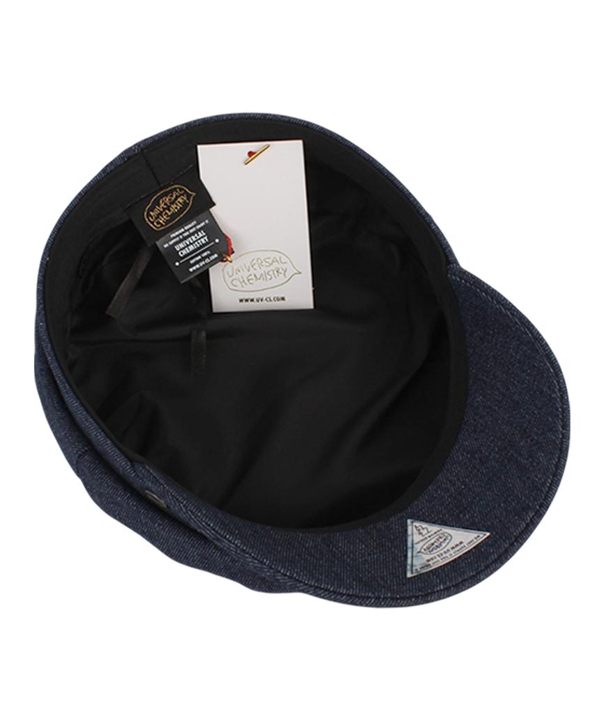 Кепка-восьмиклинка Yunibeosyeolkemiseuteuli с логотипом Dark Denim Marine