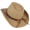 Straw Cowboy Hat Men Cowboy Hat Straw Women Sun Hat for Beach Outdoor