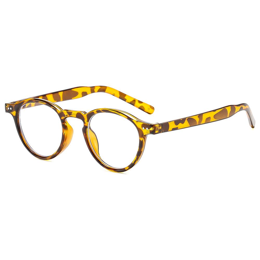 Retro small frame sunglasses men's and women's UV protection sunglasses fashionable and versatile new round frame glasses