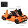 1:18 720S Supercar Alloy Car Model Sound and Light Pull Back Children's Toy Collectibles Birthday Gift