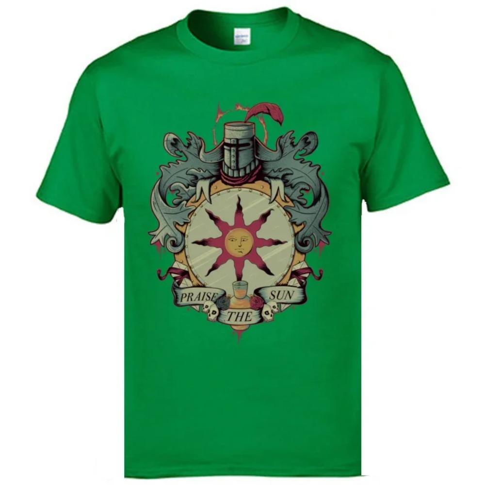 Новое поступление мужские топы и футболки Dark Souls обычные футболки 100% хлопок ткань короткий рукав Camisa футболка круглый вырез винтажная игра