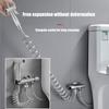 Туалет Душ Туалет Ручной Спрей Портативное Биде Туалетный Спреер Двойное Управление Угловой Вентиль Личная Гигиена Биде из Нержавеющей Стали