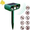 Ultrasonic Animal Repeller Outdoor, Solar Power Animal Repeller With Pir Motion, Waterproof Ultrasonic Pest Repeller Cat 26s