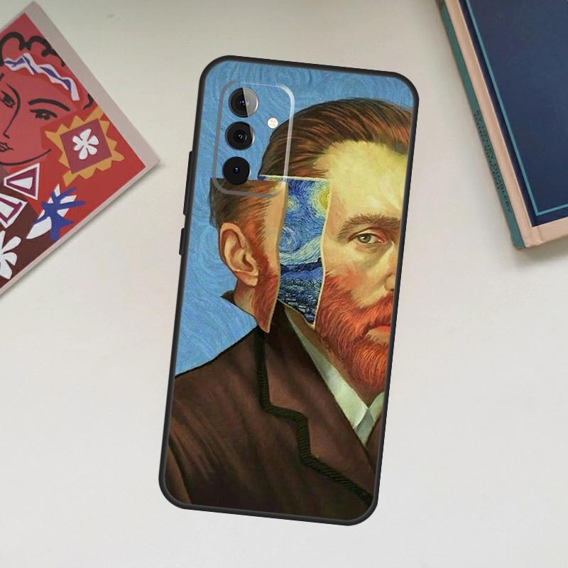 Чехол 'Звездная ночь' Ван Гога для Samsung Galaxy A15 A25 A14 A34 A54 A12 A22 A32 A52 S A51 A71 A13 A23 A33 A53