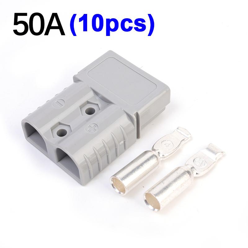10/1 шт. 50A/120A Разъемы Anderson Style DC Питание Солнечные Караван Мотоцикл Розетка Адаптер для Зарядки Аккумулятора Аксессуары